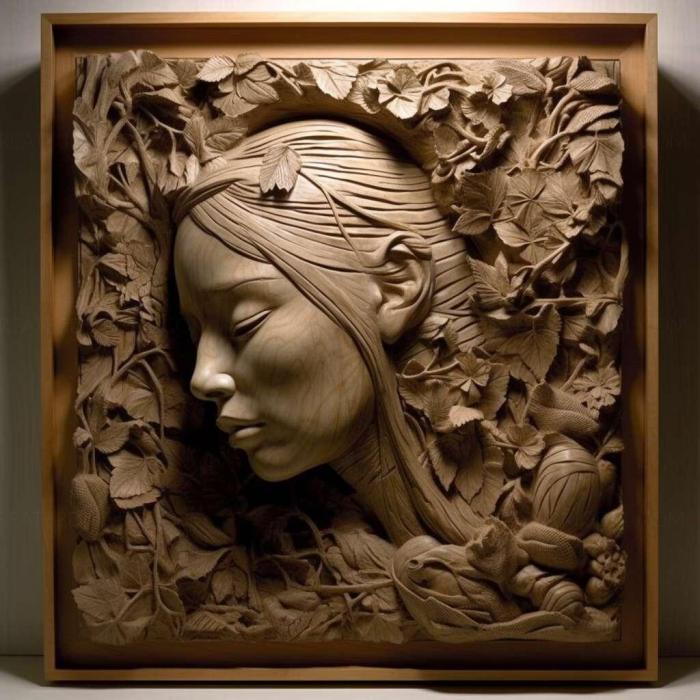 نموذج ثلاثي الأبعاد لآلة CNC 3D Art 